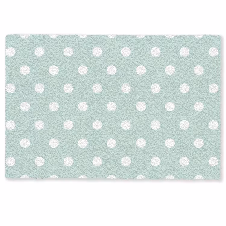 Deurmat - Klassiek - Polka - Groen — 1