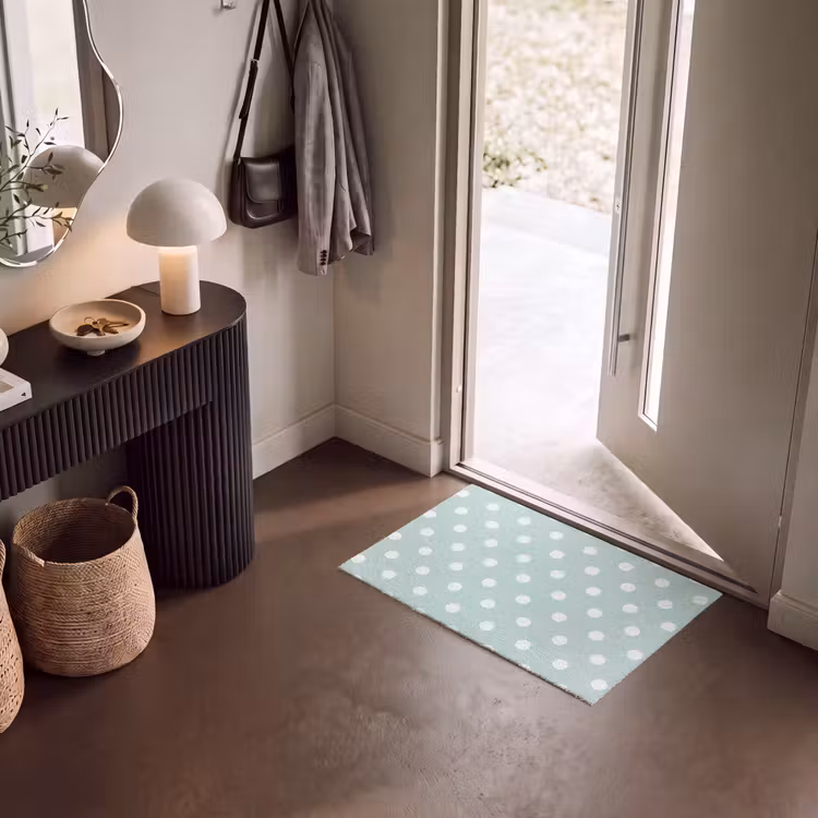 Deurmat - Klassiek - Polka - Groen — 8