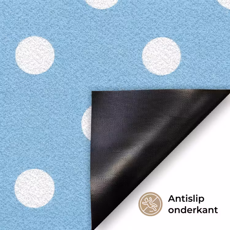 Deurmat - Polka - Dots - Blauw — 6