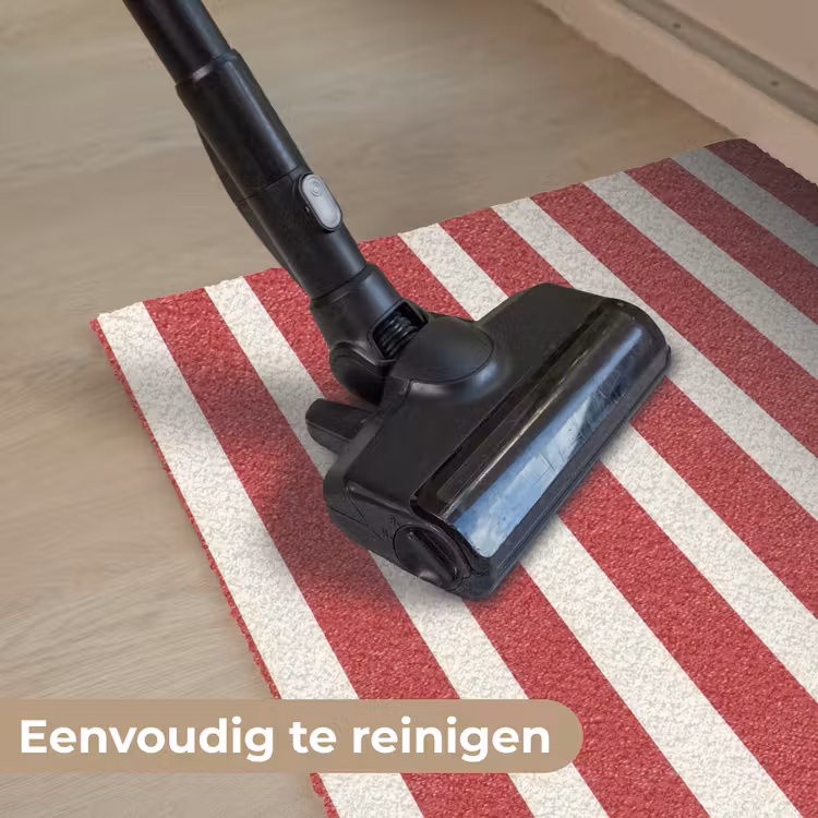 Deurmat - Strepen - Patroon - Rood — 9