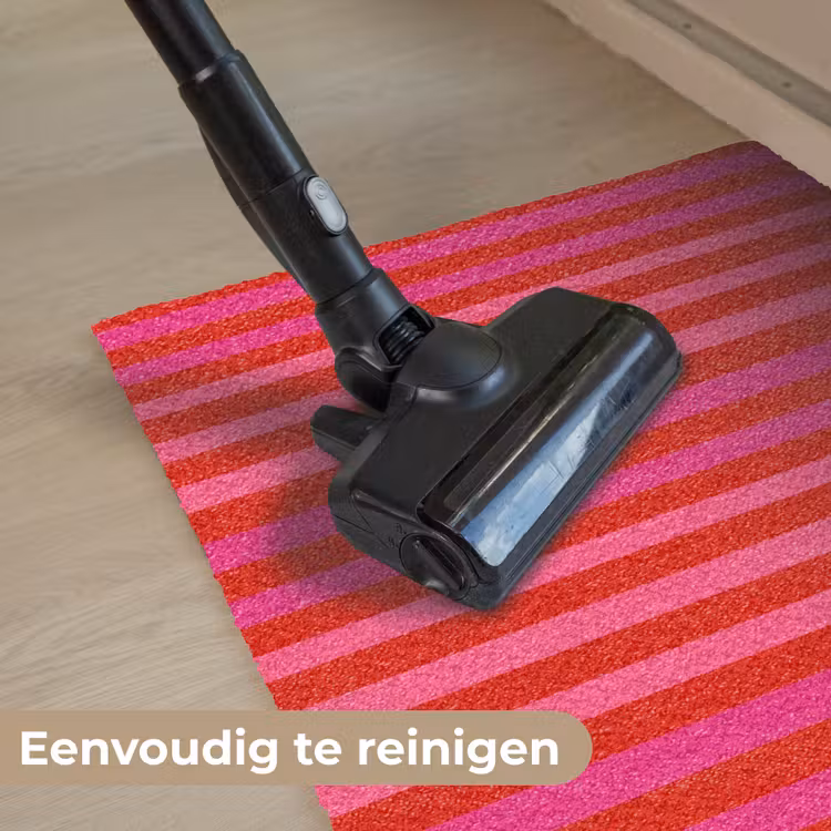 Deurmat - Verticaal - Strepen - Roze — 9