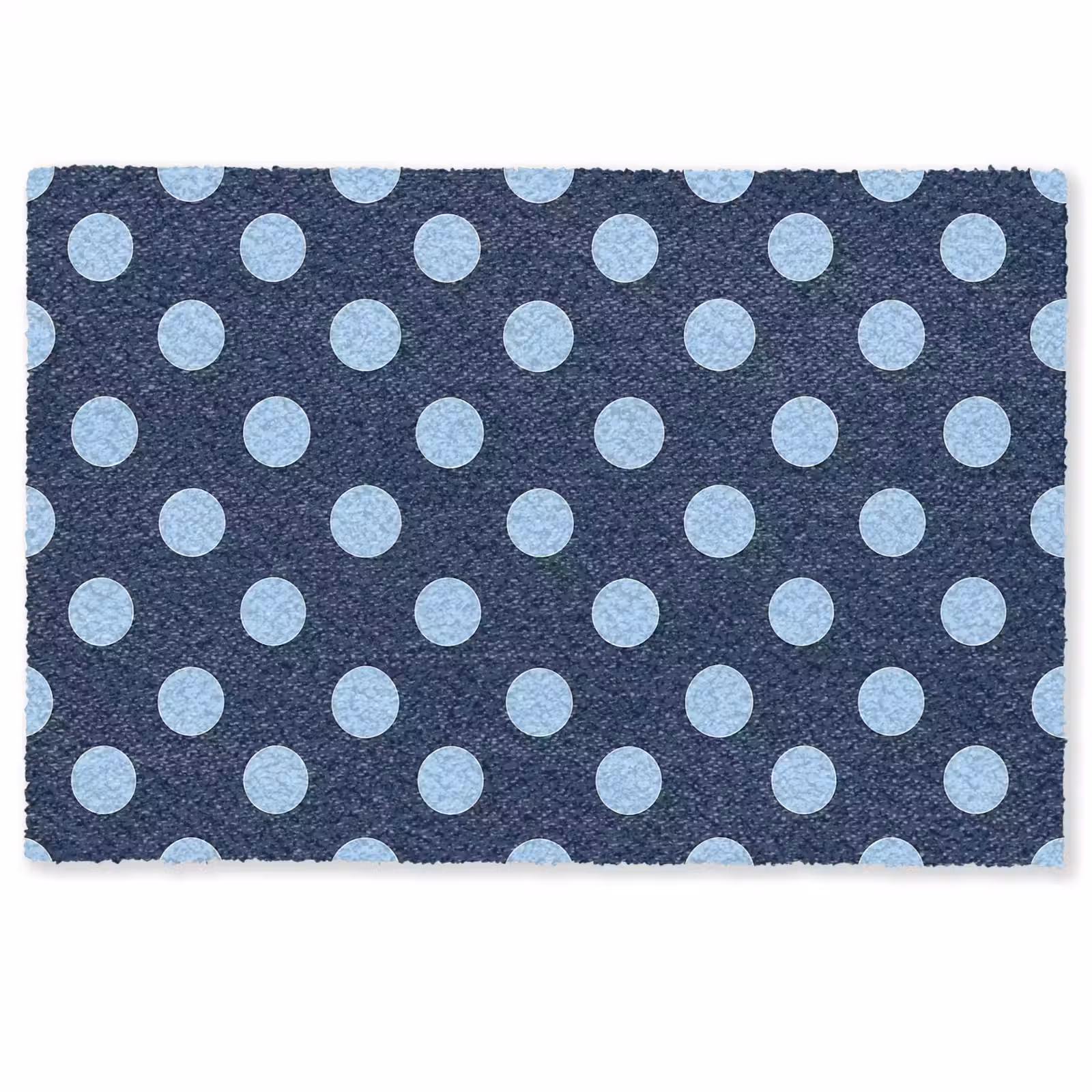 Deurmat - Klassiek - Dots - Blauw — 1