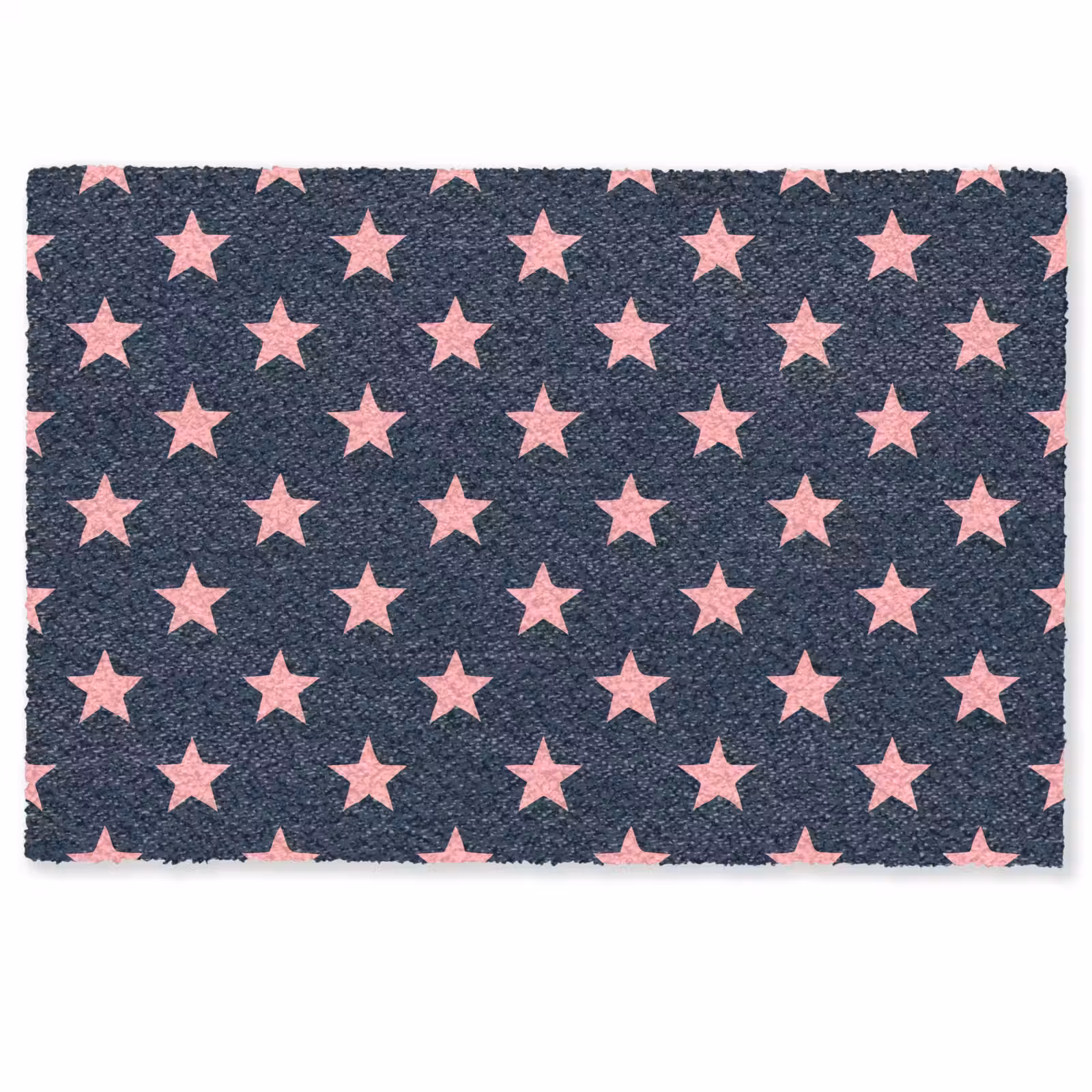 Deurmat - Patroon - Sterren - Roze — 1