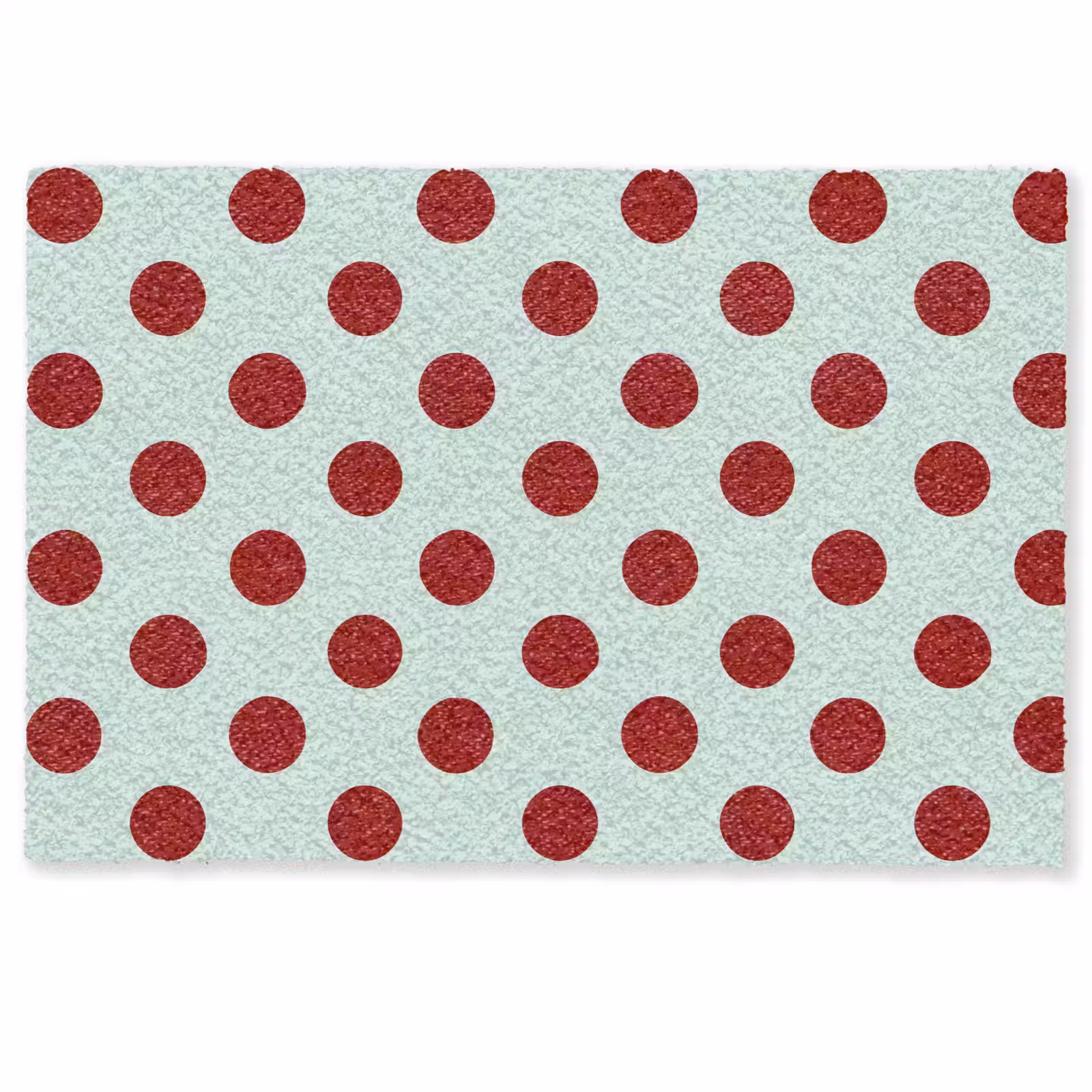 Deurmat - Polka - Dots - Rood — 1