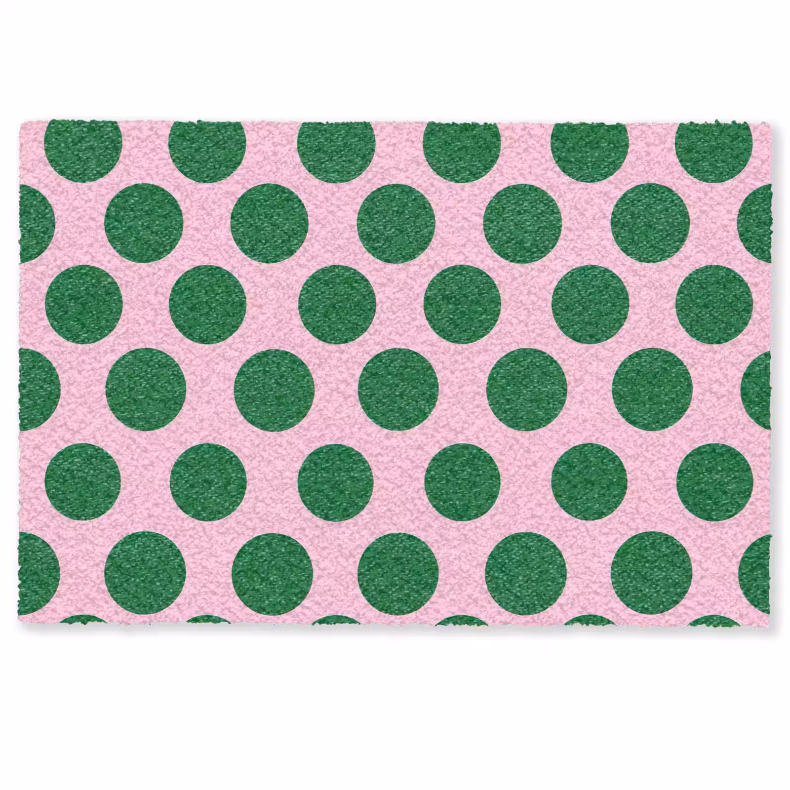 Deurmat - Polkadots - Patroon - Groen — 1