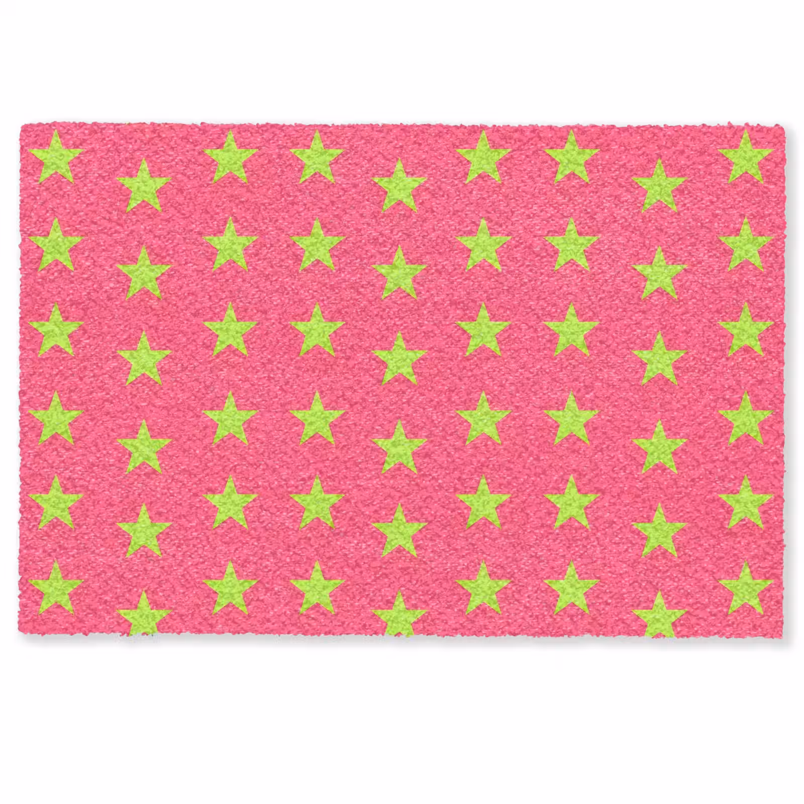 Deurmat - Sterren - Patroon - Roze — 1