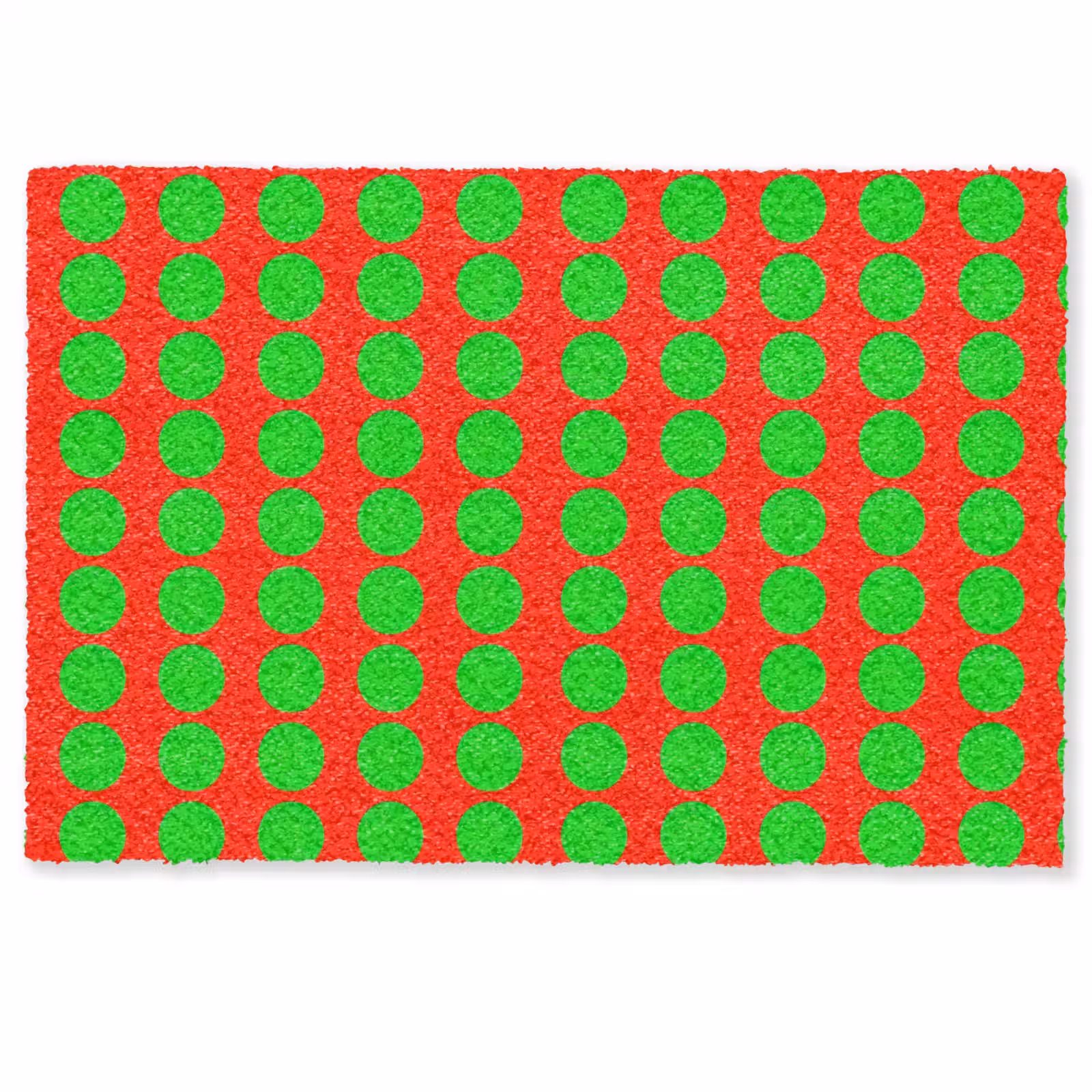 Deurmat - Stippen - Patroon - Groen — 1