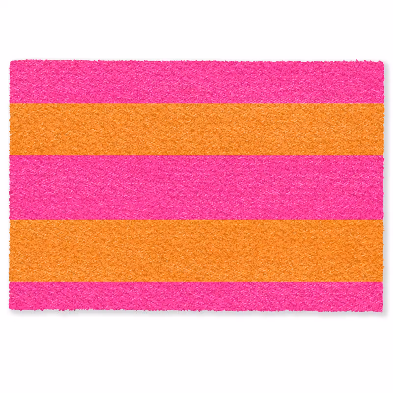 Deurmat - Strepen - Horizontaal - Roze — 1