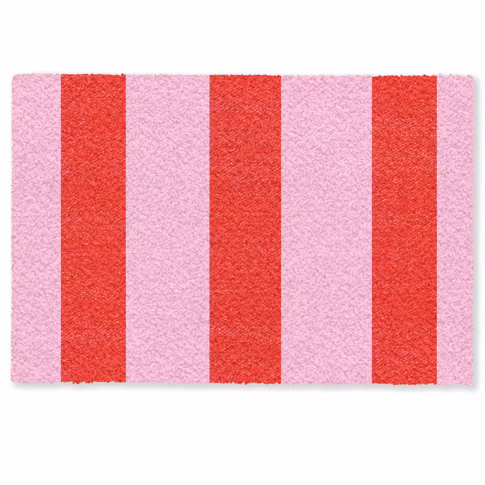 Deurmat - Strepen - Klassiek - Roze — 1