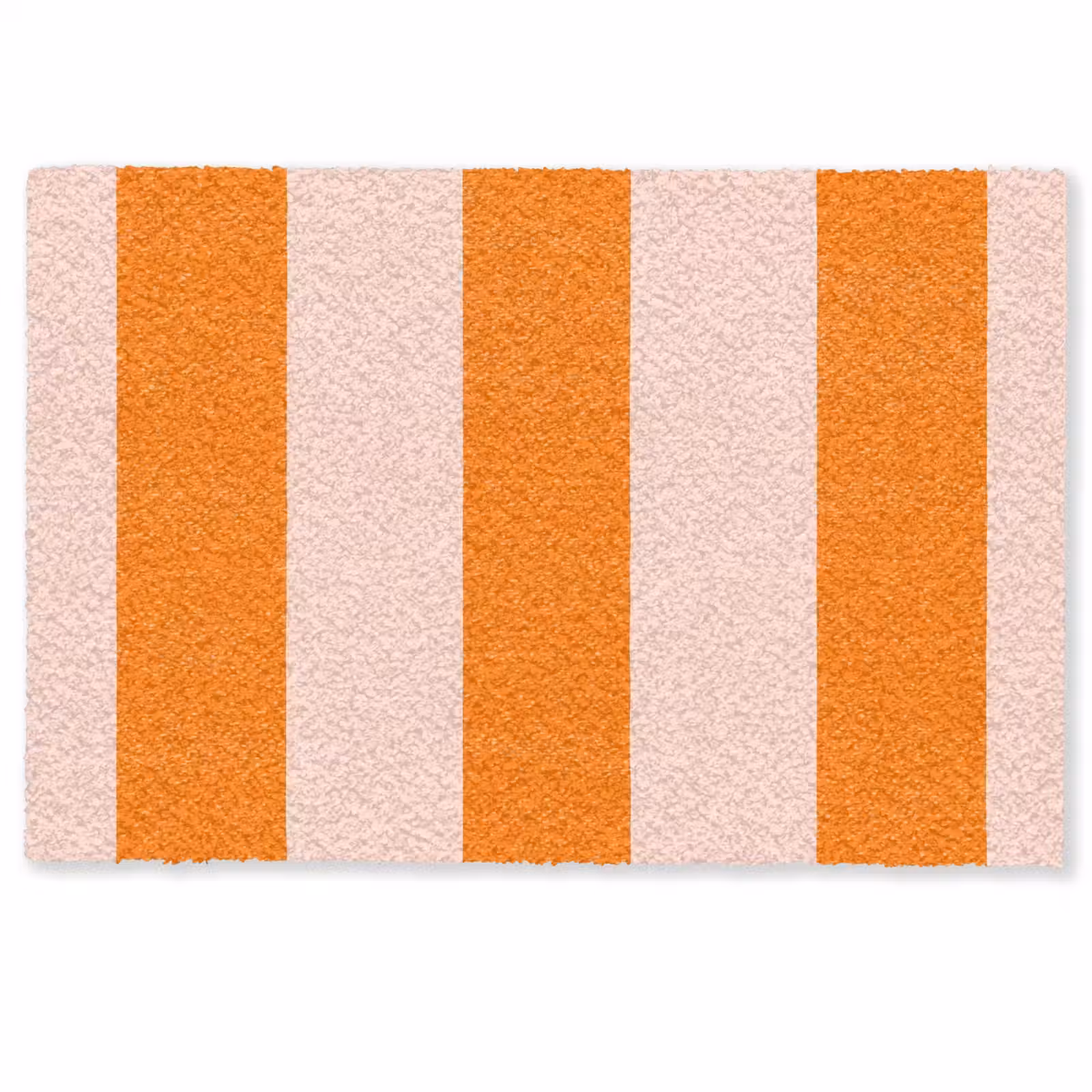 Deurmat - Strepen - Modern - Oranje — 1