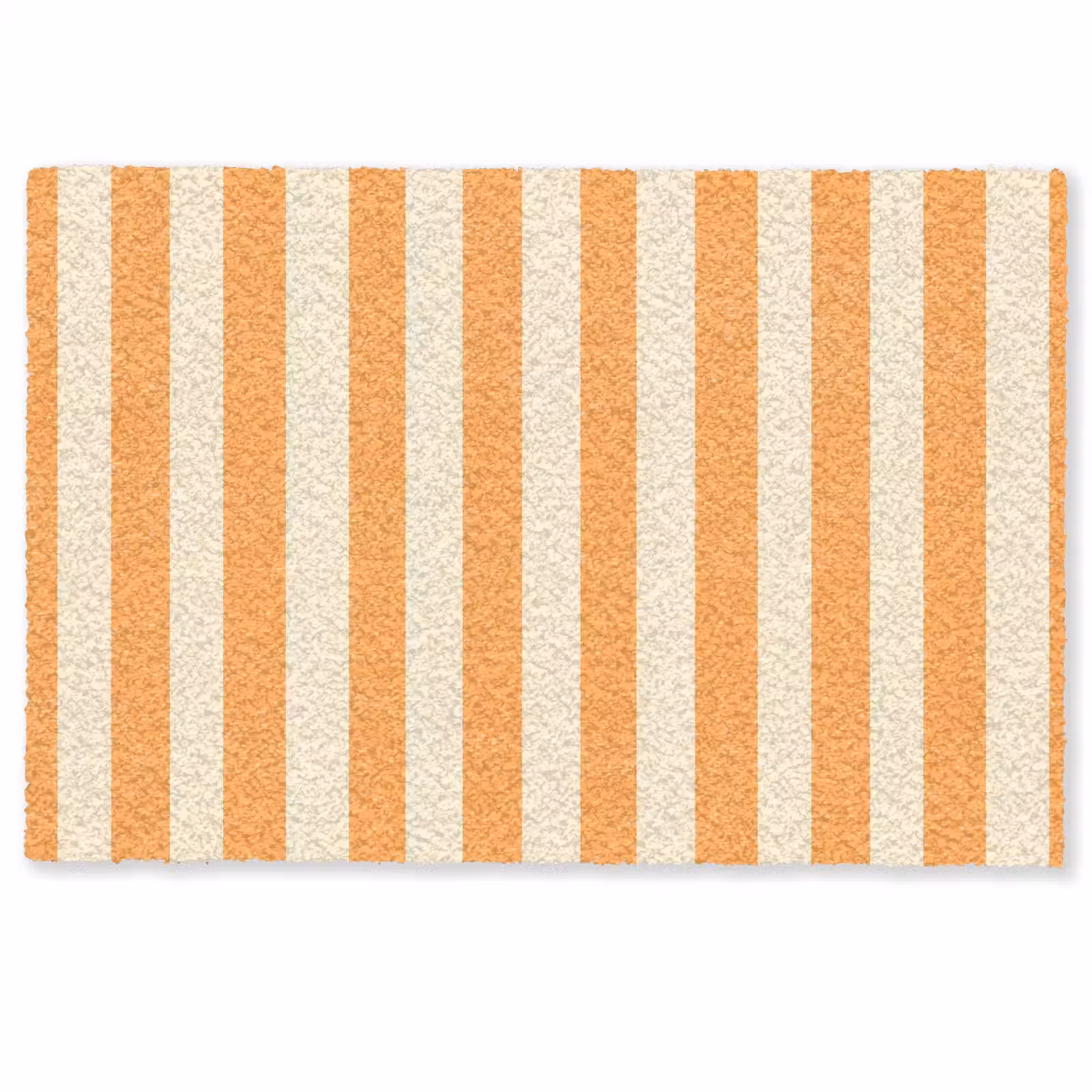 Deurmat - Strepen - Patroon - Oranje — 1