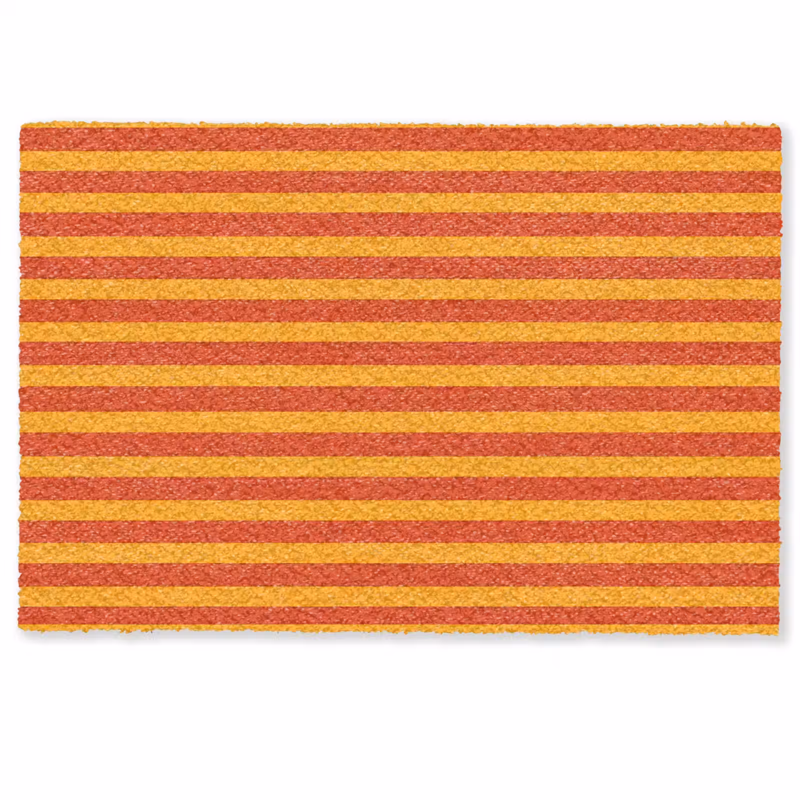 Deurmat - Strepen - Patroon - Oranje — 1