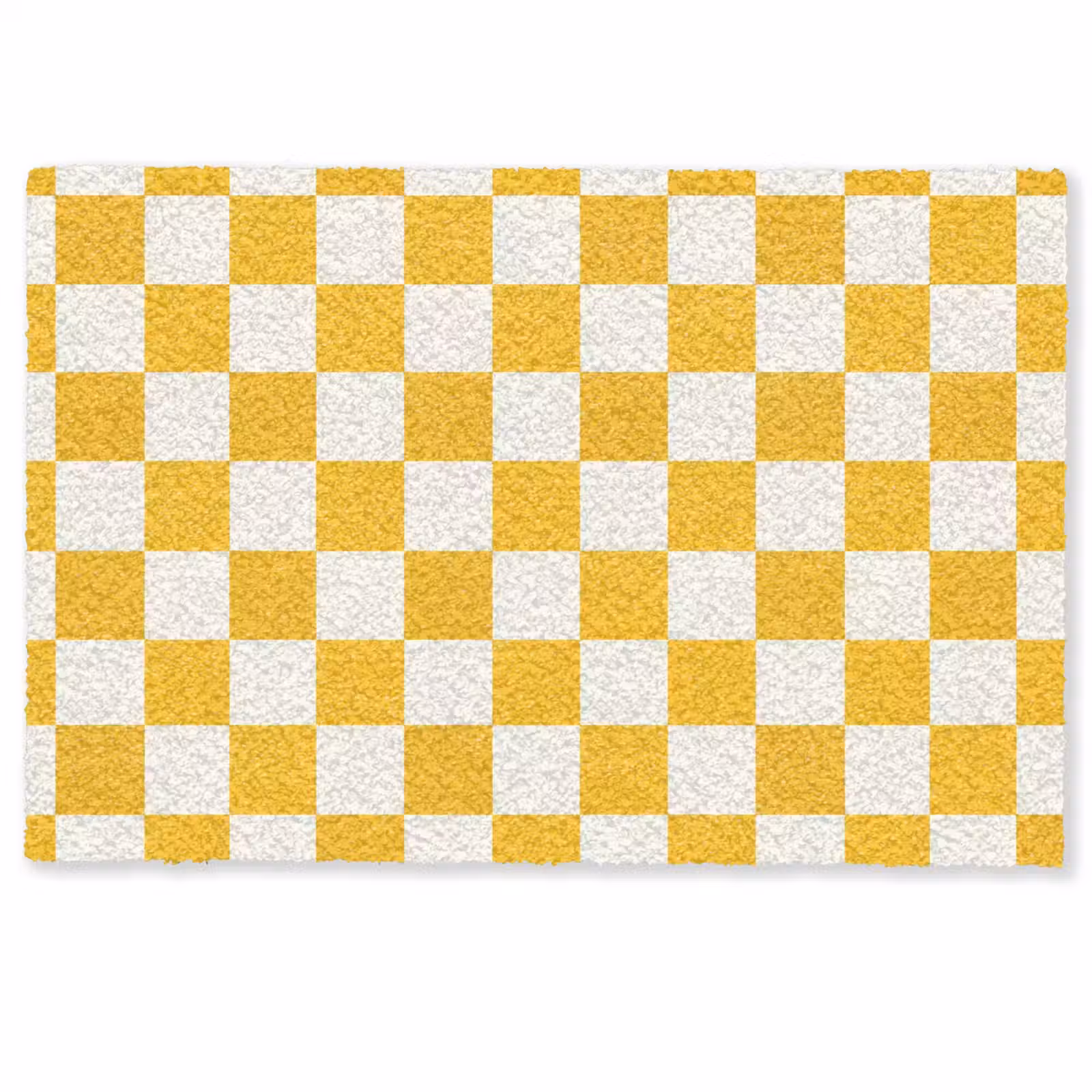 Deurmat - Traditioneel - Patroon - Geel — 1