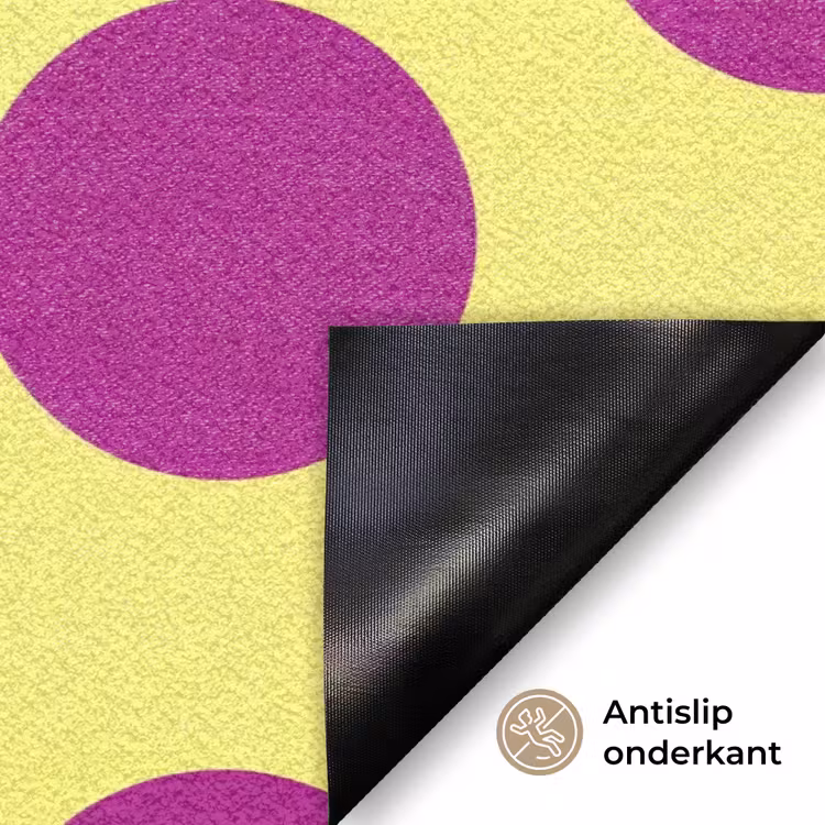 Deurmat - Dots - Klassiek - Geel — 6