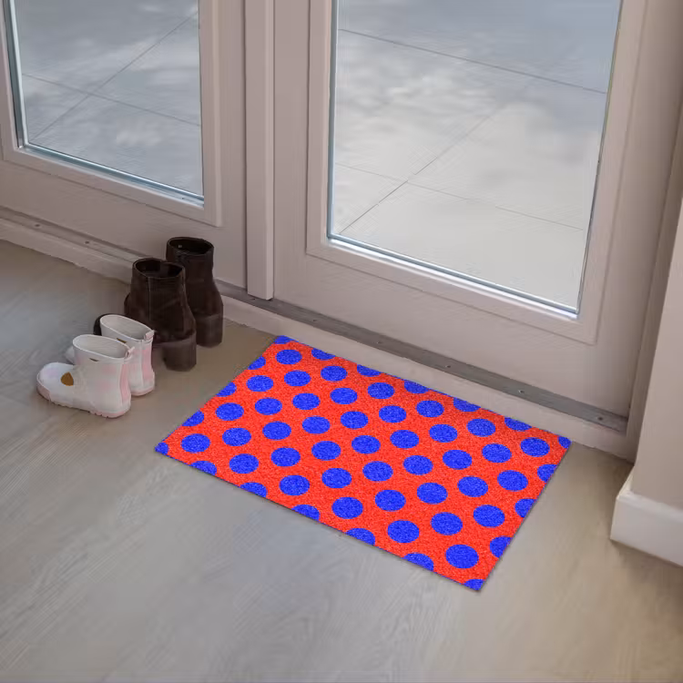 Deurmat - Dots - Klassiek - Rood — 8