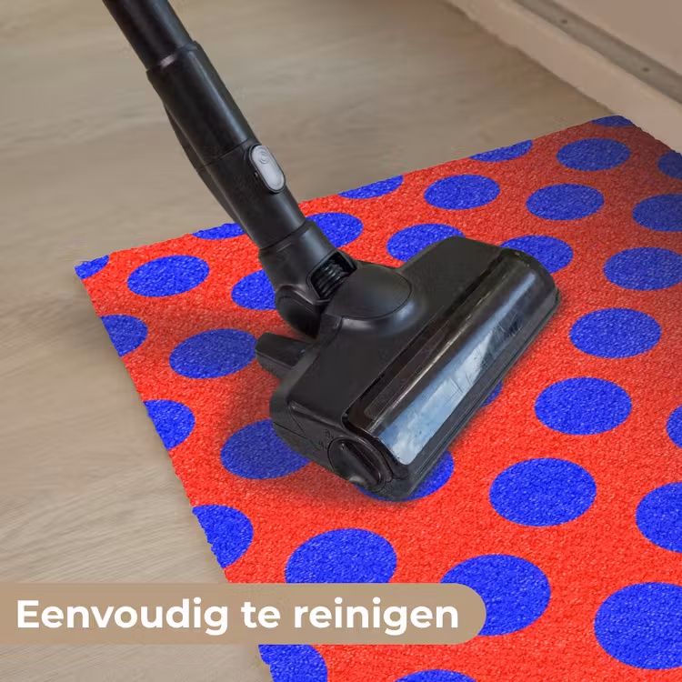 Deurmat - Dots - Klassiek - Rood — 9