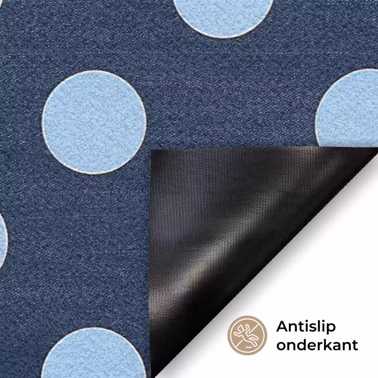 Deurmat - Klassiek - Dots - Blauw — 6