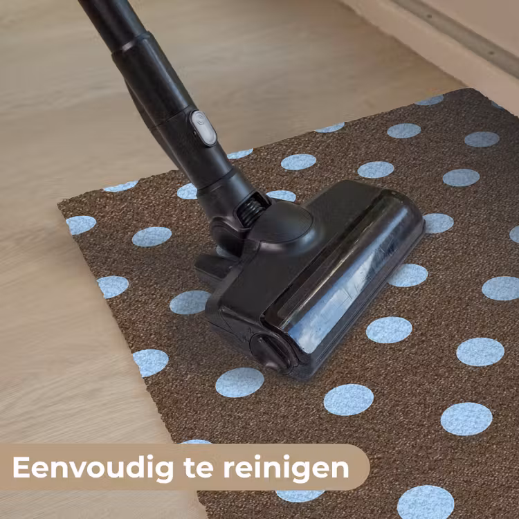 Deurmat - Klassiek - Stippen - Bruin — 9