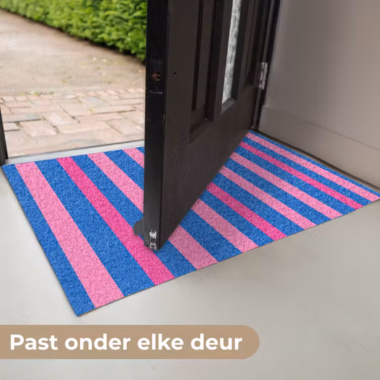 Deurmat - Modern - Optisch - Roze — 7