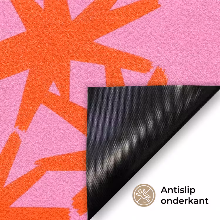 Deurmat - Modern - Sterren - Roze — 6
