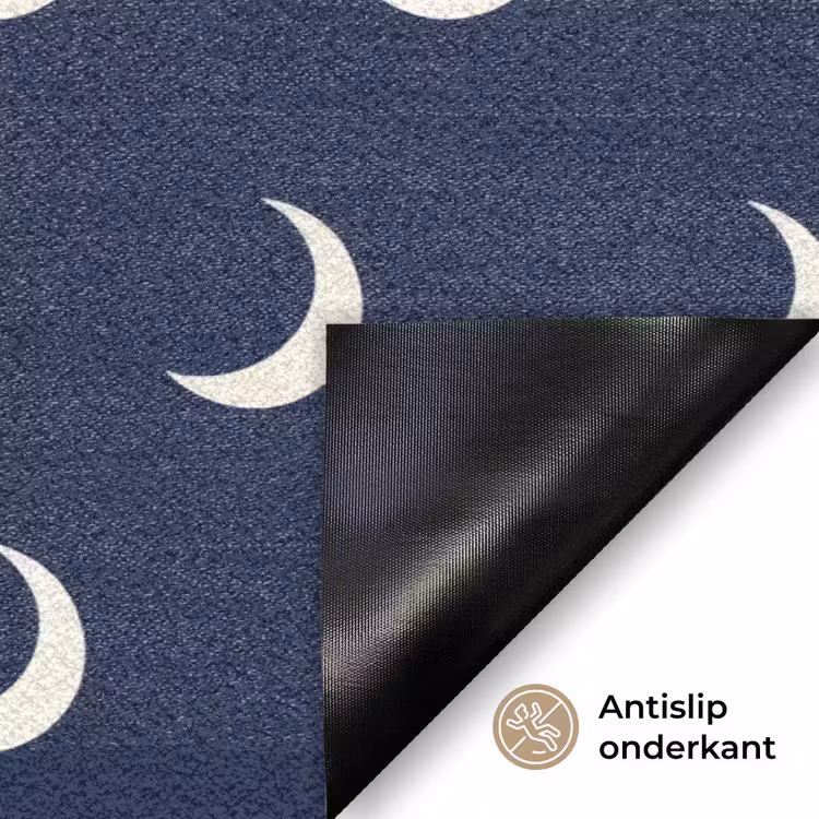 Deurmat - Patroon - Manen - Blauw — 6