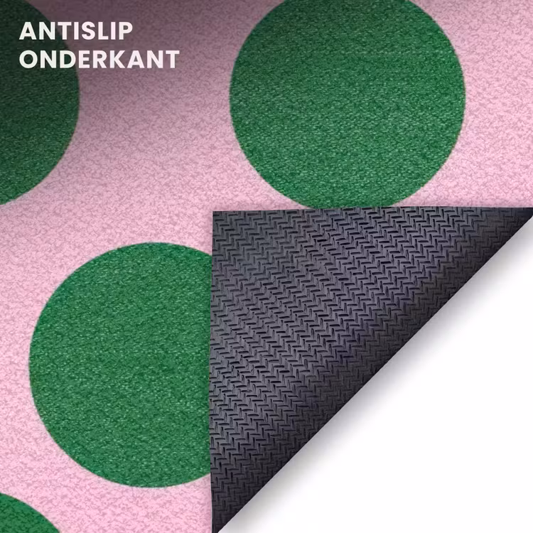 Deurmat - Polkadots - Patroon - Groen — 6