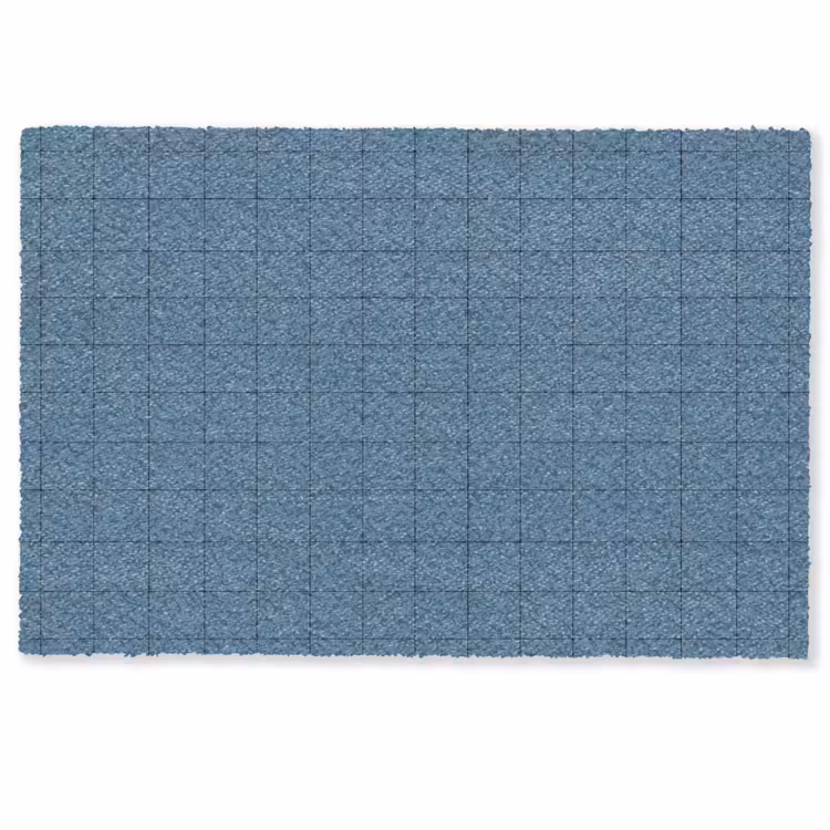 Deurmat - Ruiten - Geometrisch - Blauw — 1