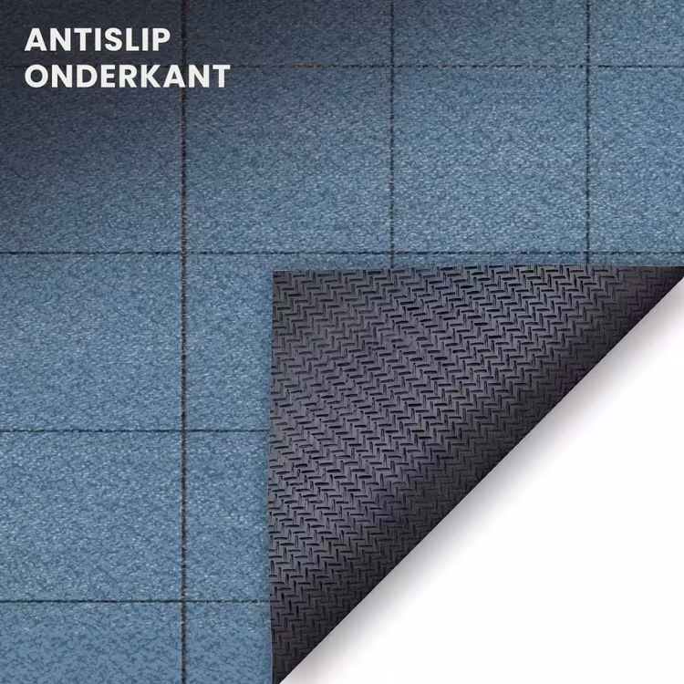 Deurmat - Ruiten - Geometrisch - Blauw — 6