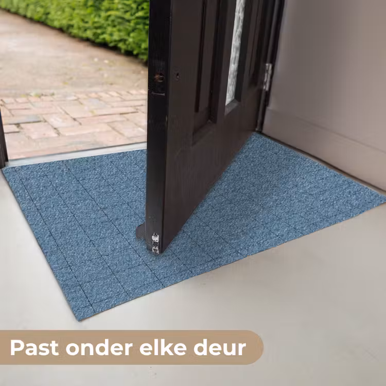 Deurmat - Ruiten - Geometrisch - Blauw — 7