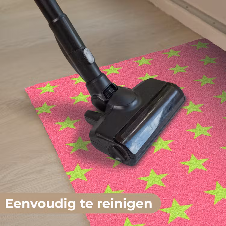 Deurmat - Sterren - Patroon - Roze — 9