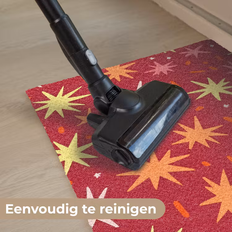 Deurmat - Sterren - Speels - Rood — 9