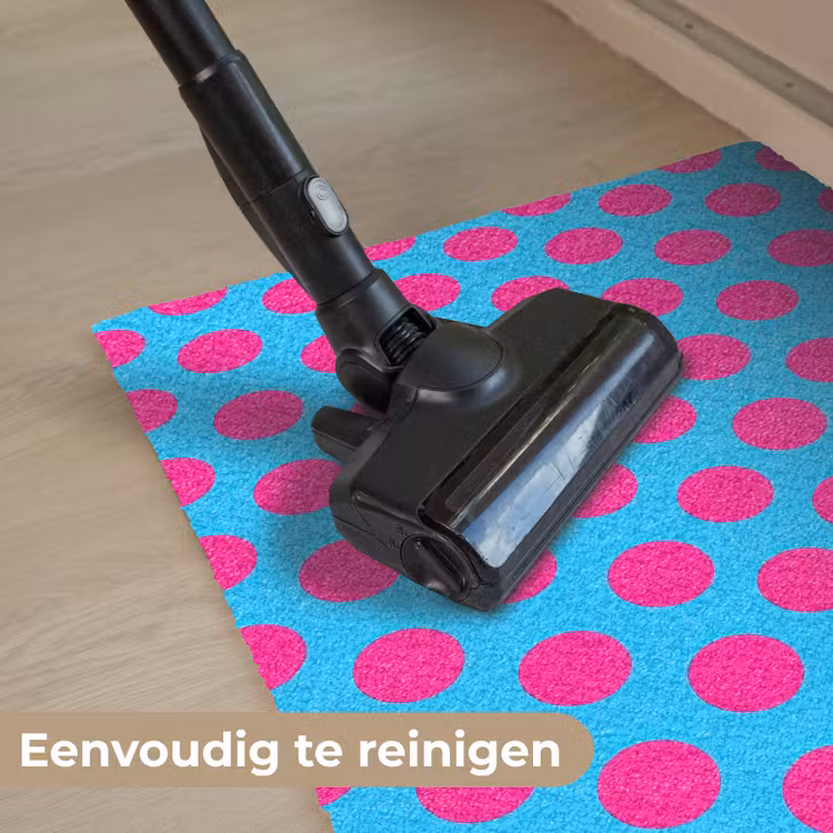 Deurmat - Stippen - Klassiek - Roze — 9