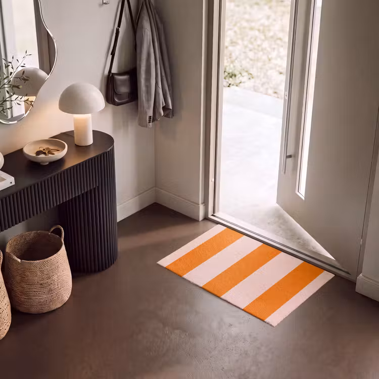 Deurmat - Strepen - Modern - Oranje — 8