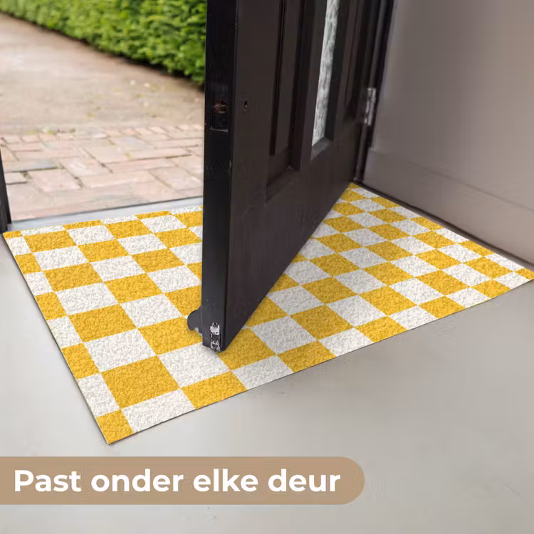 Deurmat - Traditioneel - Patroon - Geel — 7