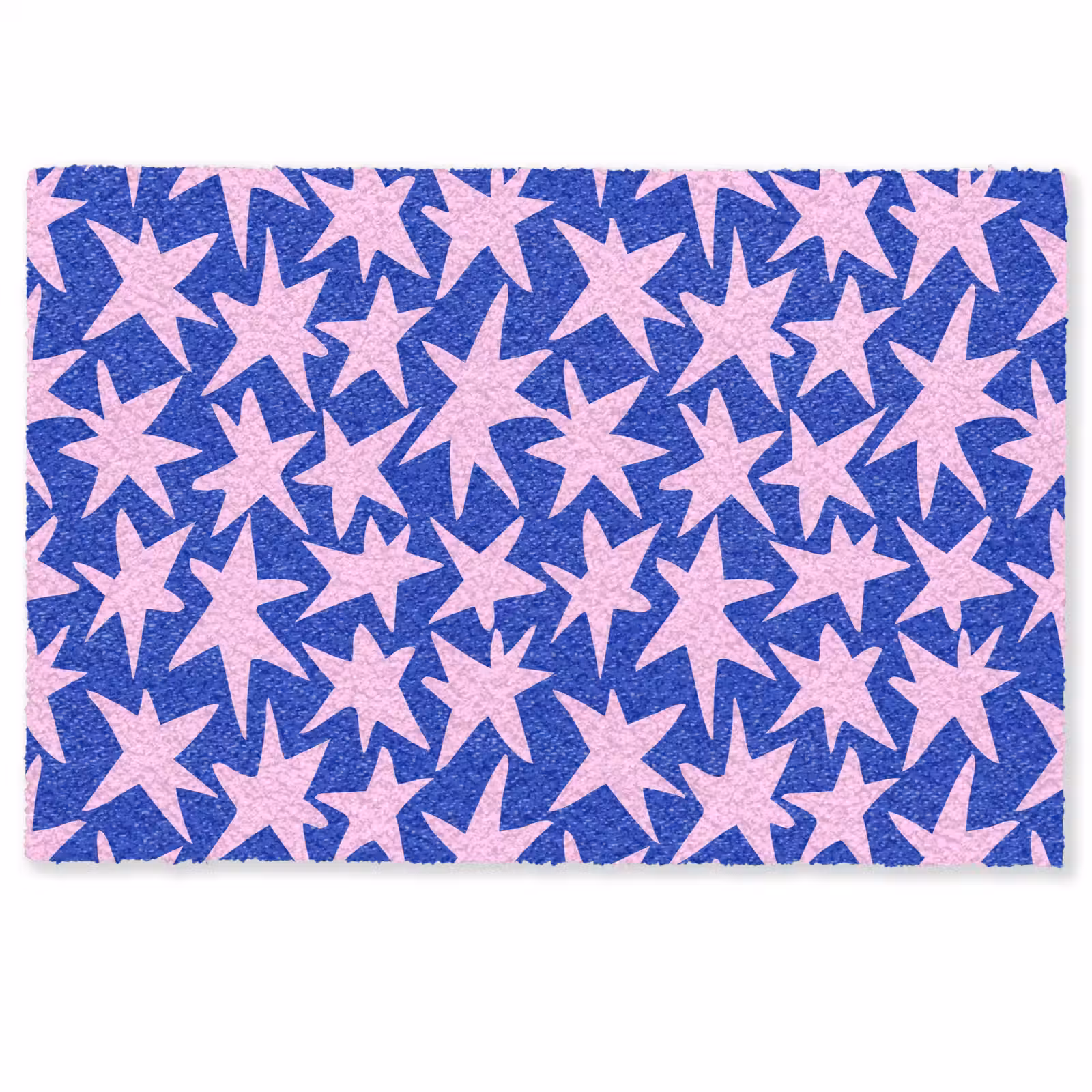Deurmat - Modern - Sterren - Blauw — 1