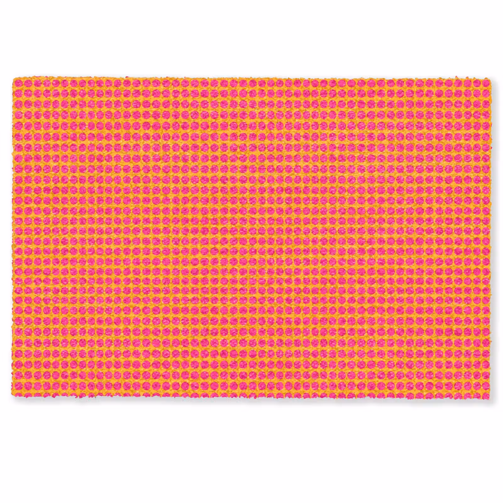 Deurmat - Modern - Stippen - Oranje — 1