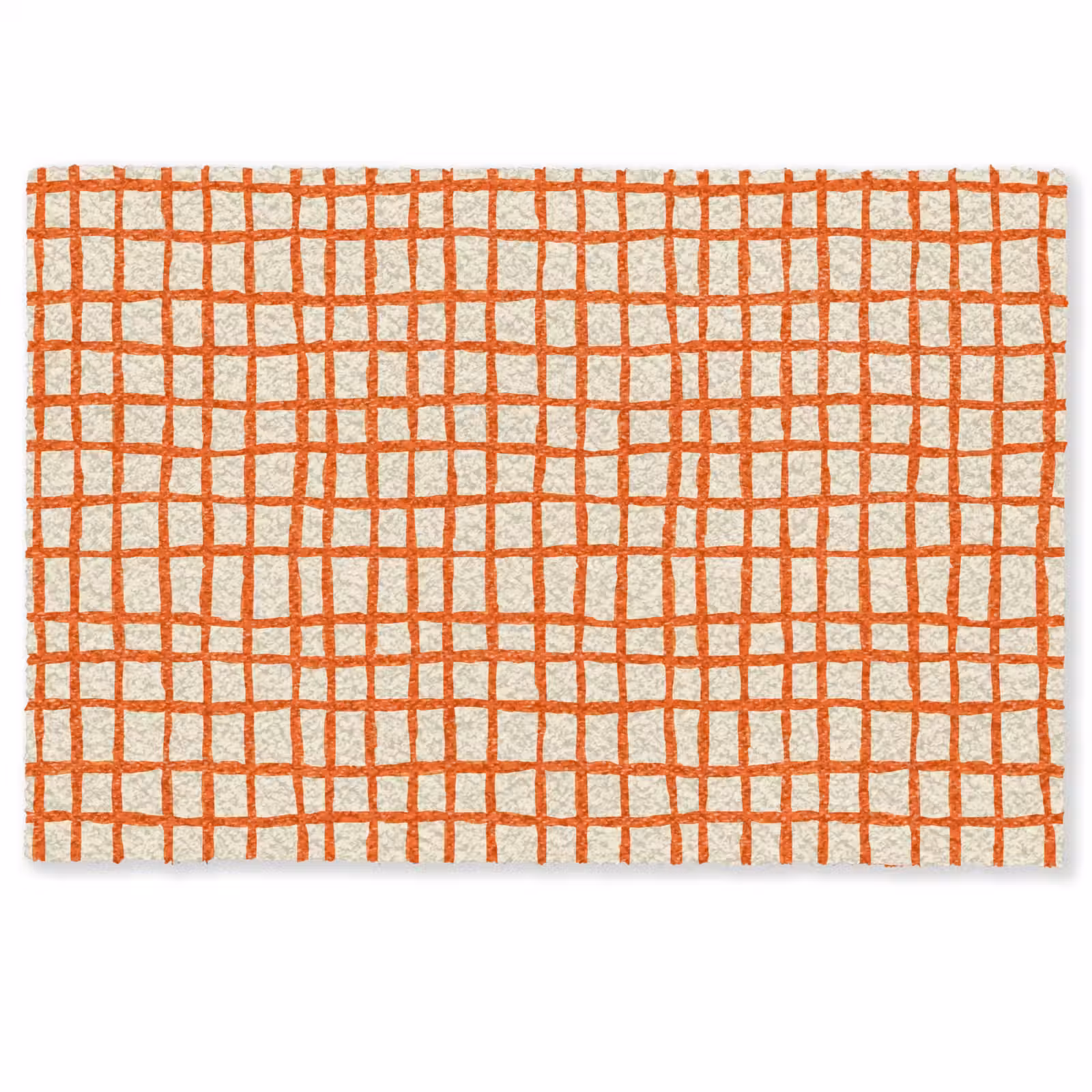 Deurmat - Patroon - Lijnen - Oranje — 1