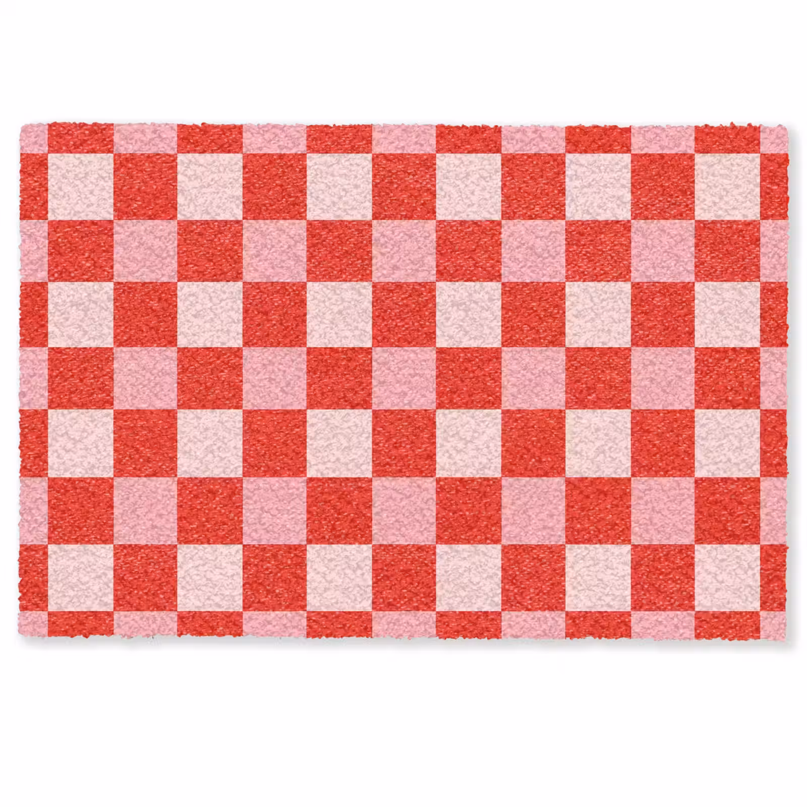 Deurmat - Vierkant - Klassiek - Rood — 1