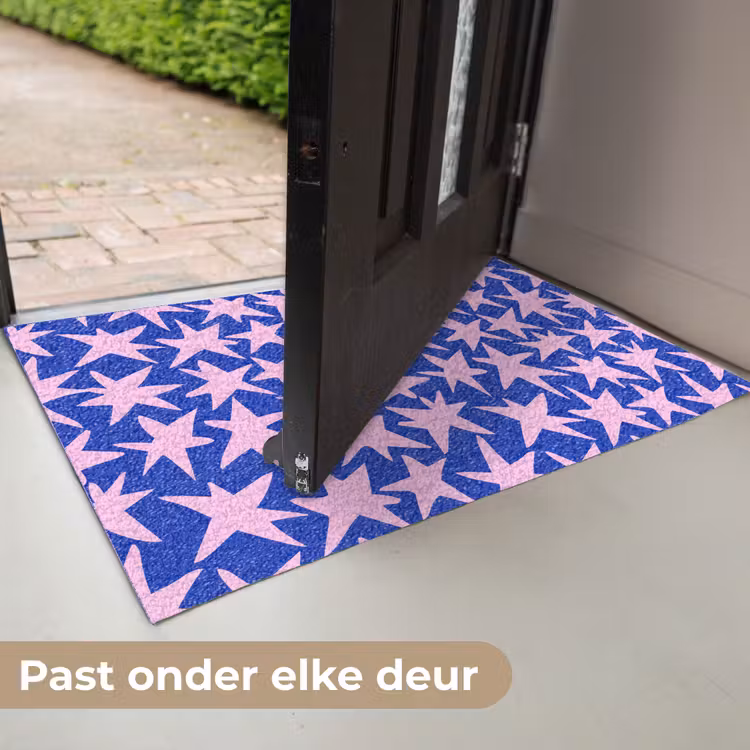 Deurmat - Modern - Sterren - Blauw — 7