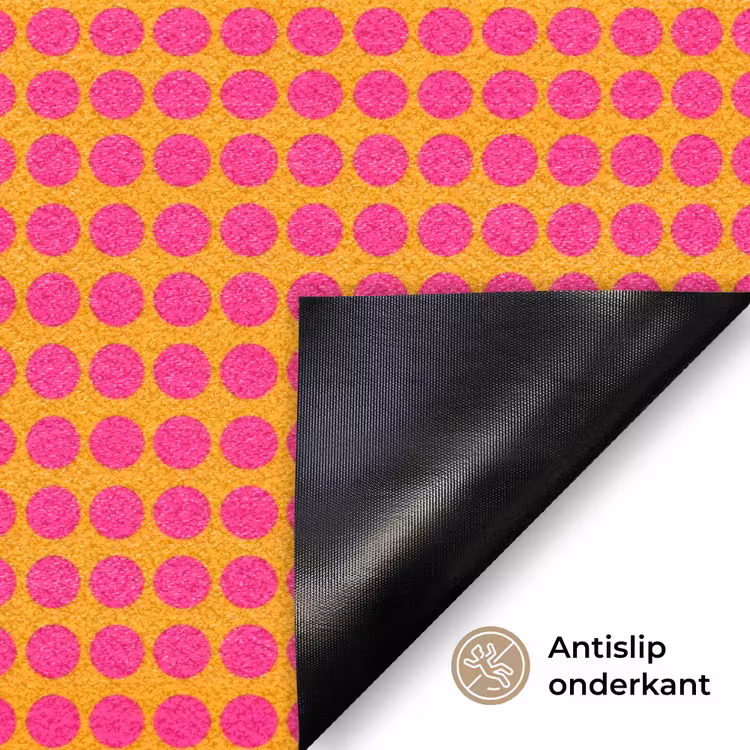 Deurmat - Modern - Stippen - Oranje — 6