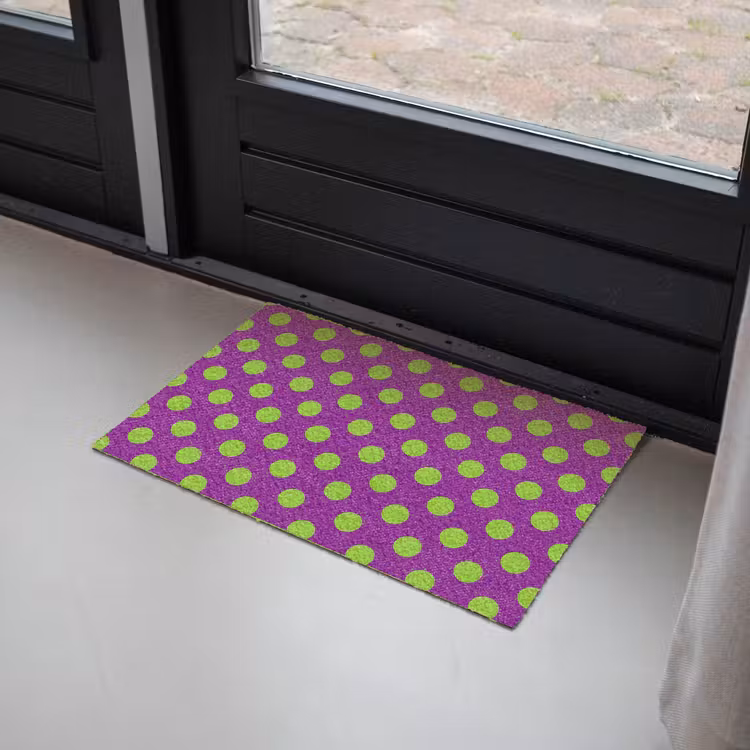 Deurmat - Stippen - Klassiek - Groen — 2