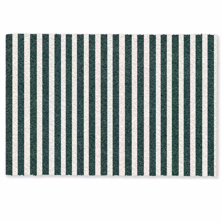 Deurmat - Strepen - Klassiek - Groen — 1