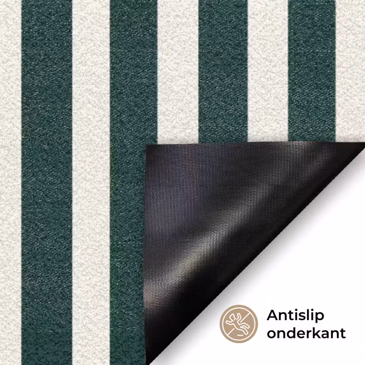 Deurmat - Strepen - Klassiek - Groen — 6