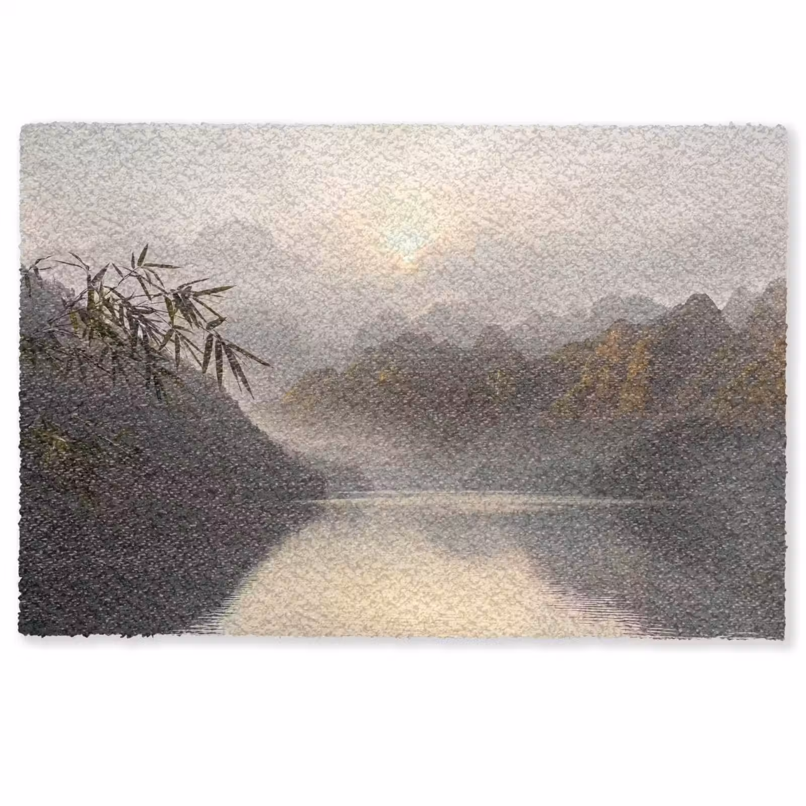 Deurmat - Bergen - Water - Mist - Natuur - Landschap — 1