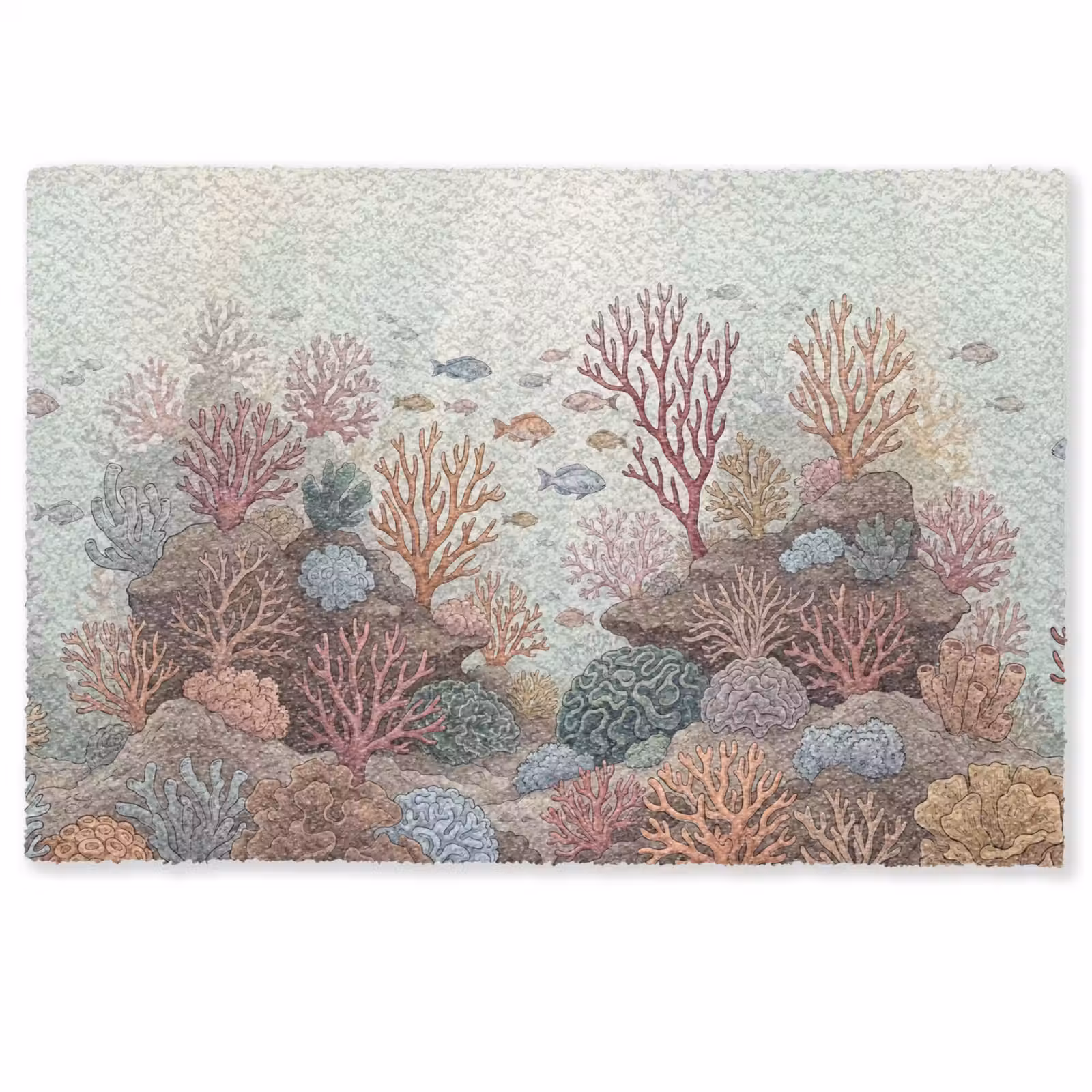 Deurmat - Onderwater - Koraal - Vis - Natuur — 1