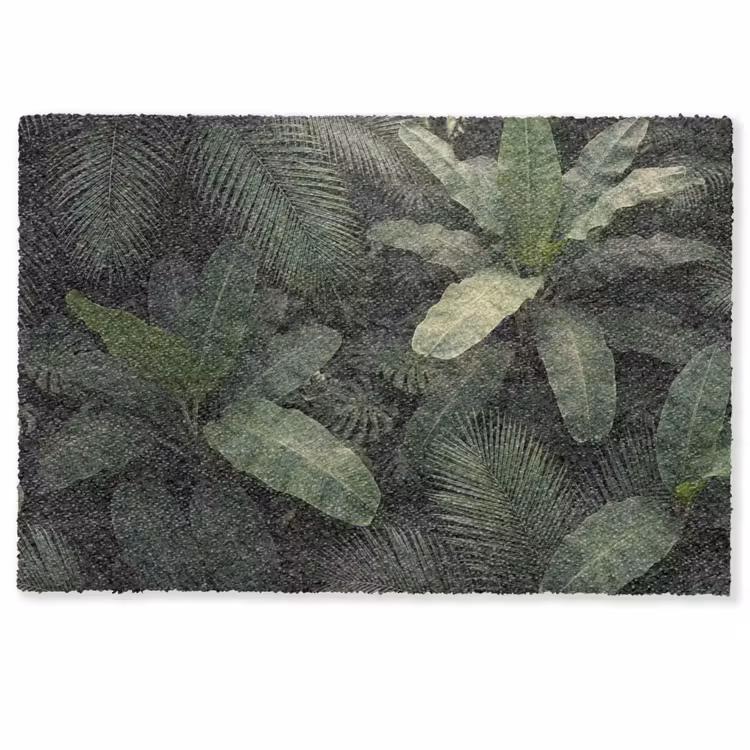 Deurmat - Bladeren - Groen - Tropisch - Natuur — 1