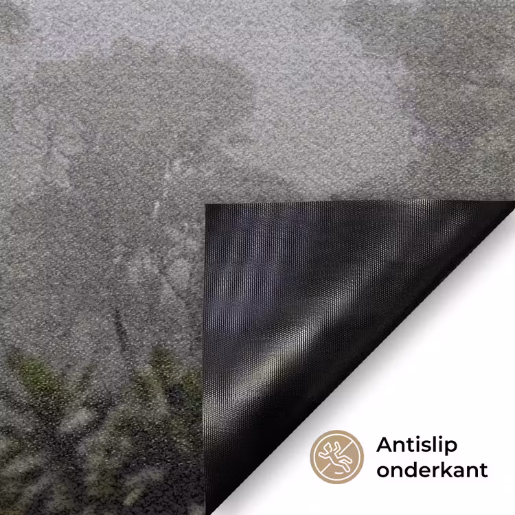 Deurmat - Boom - Mistig - Bos - Groen - Natuur — 6