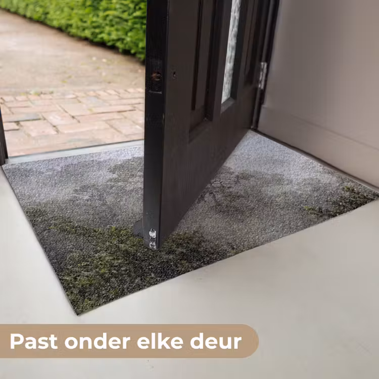 Deurmat - Boom - Mistig - Bos - Groen - Natuur — 7