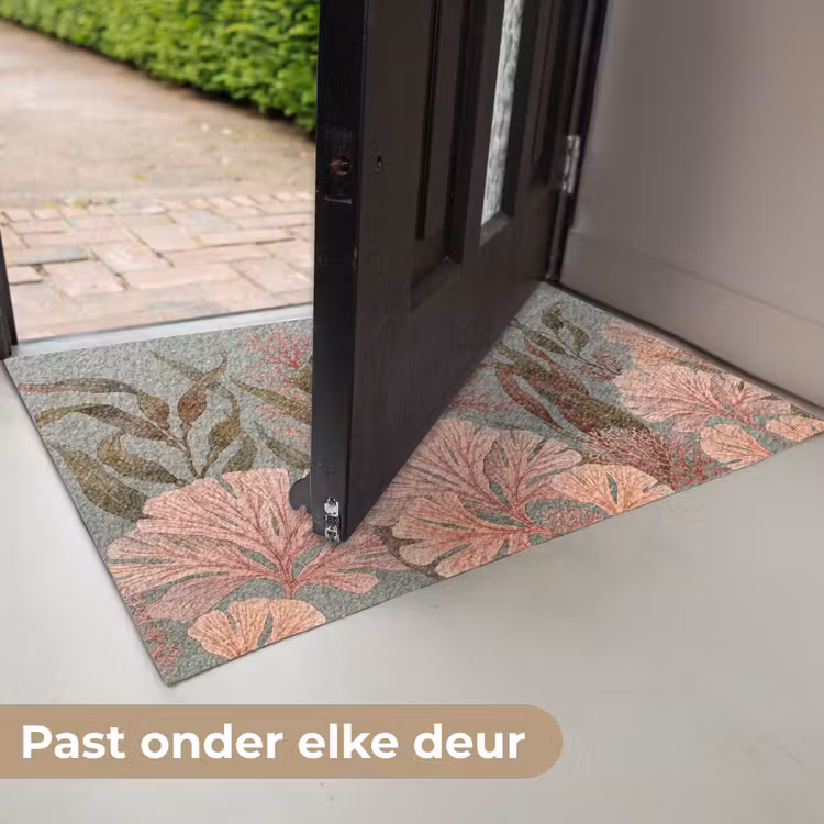 Deurmat - Onderwater - Planten - Vis - Vintage - Groen — 7