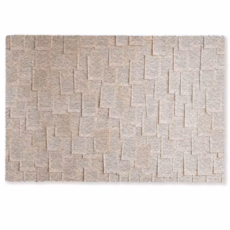 Deurmat - Boekpagina - Collage - Literatuur - Vintage - Beige — 1
